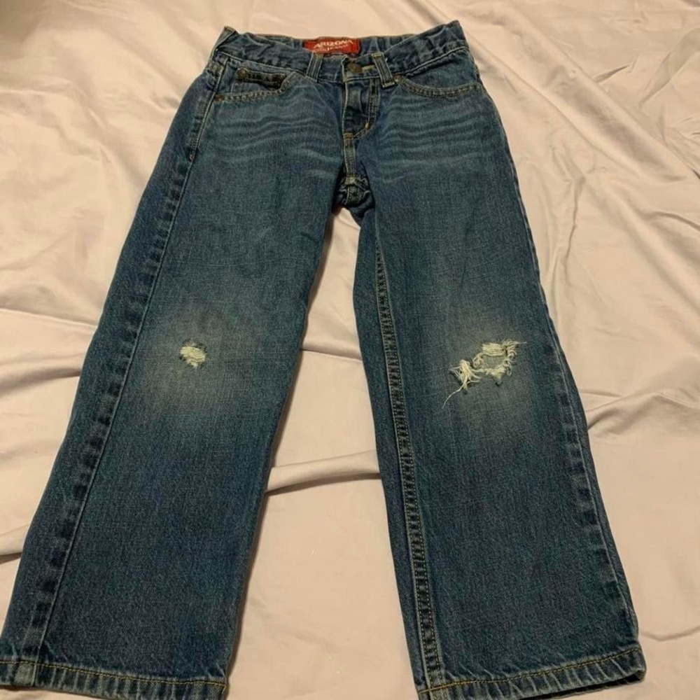Arizona Blue Distressed Kids‎ Boys Jeans  Size 6